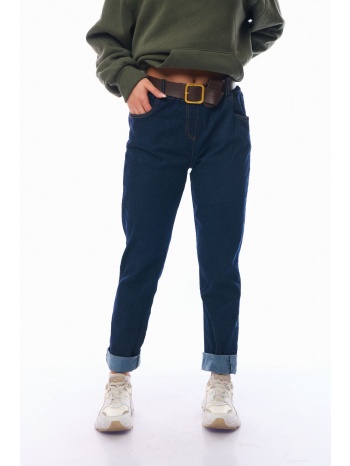 παντελονι τζιν με ζωνη μπλε σε προσφορά