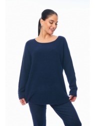 μπλουζα πλεκτη μπλε