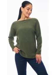 μπλουζα πλεκτη χακί