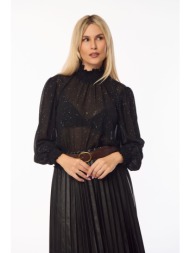 μπλουζα με ασημενια ...