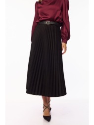 φουστα midi με πιετες ...