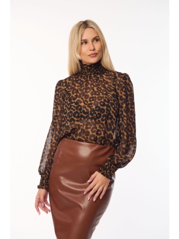 μπλουζα λεοπαρ μαύρο σε προσφορά