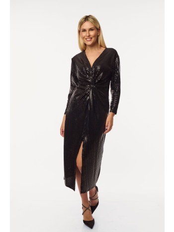 φορεμα maxi παγιετα μαύρο σε προσφορά