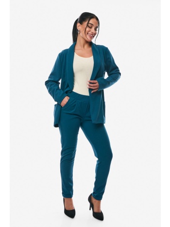 σακακι με γυριστο μανικι και τσεπες πετρόλ σε προσφορά