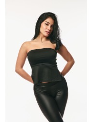 τοπ στραπλες μαύρο