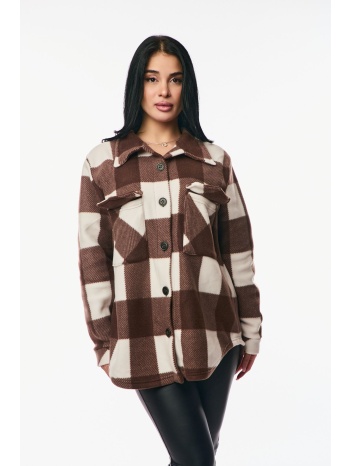 πουκαμισο καρο με τσεπες ταμπά