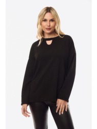 μπλουζα lurex μπορντο μαύρο