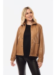μπουφαν jacket δερματινη ...