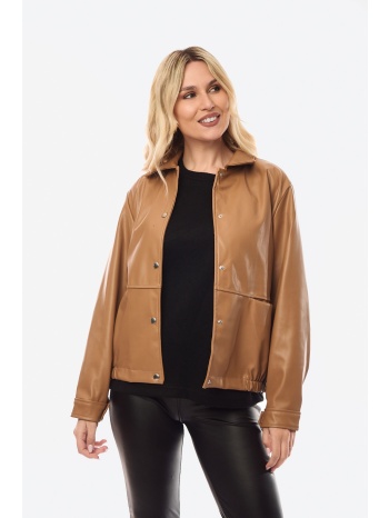 μπουφαν jacket δερματινη ταμπά σε προσφορά