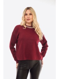 μπλουζα πλεκτη με στρας ...