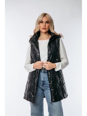 αμανικο μπουφαν μακρυ με κουκουλα και λαστιχο στην μεση σε προσφορά