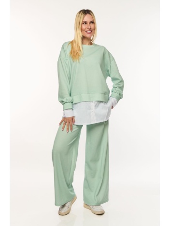 σετ μπλουζα & παντελονα μέντα σε προσφορά