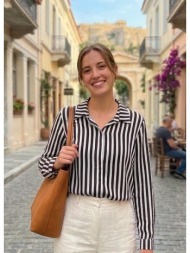 πουκαμισο ριγε μαυρο ...