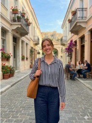 πουκαμισο ριγε μπλε ...