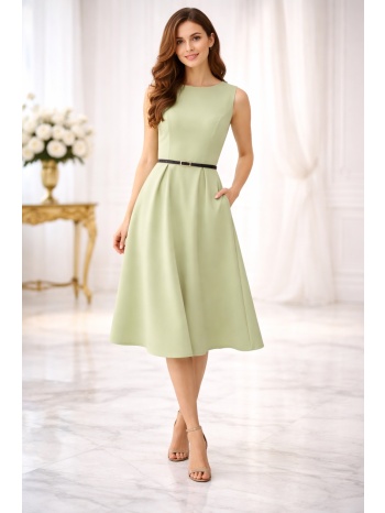 φορεμα με ζωνη σε αλφα γραμμη βεραμάν