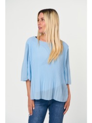 μπλουζα πλισε σιέλ