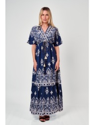 φορεμα maxi με κεντημα ...