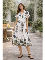 φορεμα μαξι floral με ...