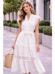 φορεμα με δαντελα και ...