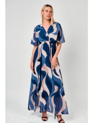 φορεμα maxi με εμπριμε ...