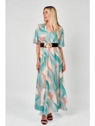 φορεμα maxi με εμπριμε ...