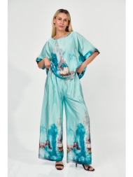 σετ μπλουζα & παντελονα σατεν βεραμάν