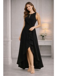 ασύμμετρο maxi φόρεμα με ...