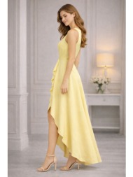 ασύμμετρο maxi φόρεμα με ...