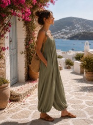 ολόσωμη φόρμα harem - χακί | dress up χακί