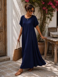 maxi oversized φόρεμα με ...