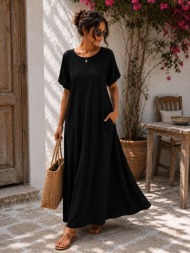 maxi oversized φόρεμα με ...