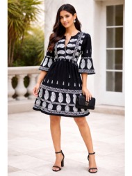 φόρεμα boho με κέντημα – ...