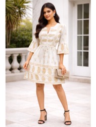 φόρεμα boho με κέντημα – ...