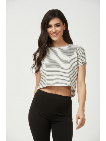 crop top ριγε μαύρη ρίγα σε προσφορά
