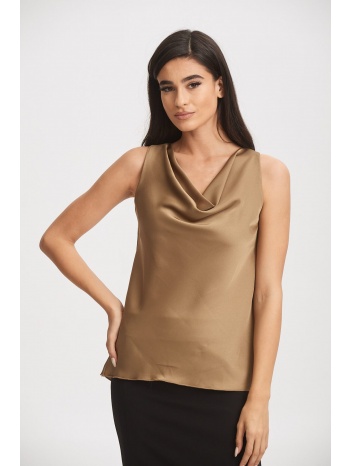 μπλουζα σατεν μπεζ σε προσφορά