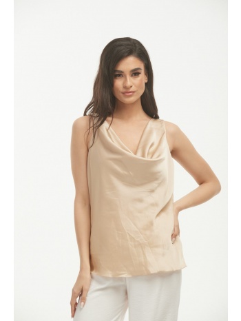 μπλουζα σατεν χρυσό σε προσφορά
