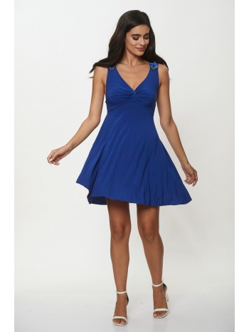 φορεμα με τιραντες μπλέ σε προσφορά