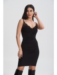 φορεμα τιραντα μαυρο ...