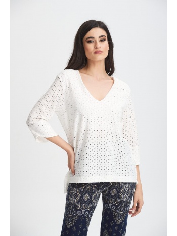 μπλουζα ασυμμετρη ασπρο άσπρο σε προσφορά