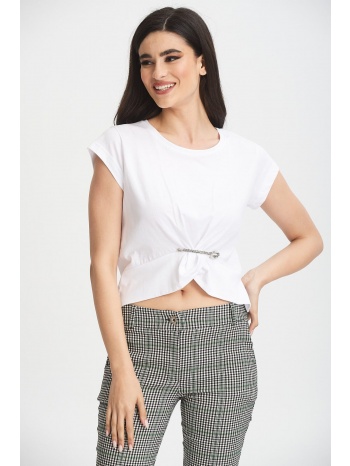 μπλουζα με παραμανα ασπρο άσπρο σε προσφορά