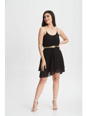 φορεμα με αλυσιδα στο ωμο μαυρο μαύρο σε προσφορά