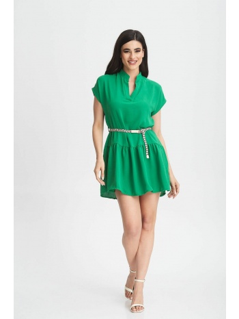 φορεμα με ζωνη πρασινο πράσινο σε προσφορά