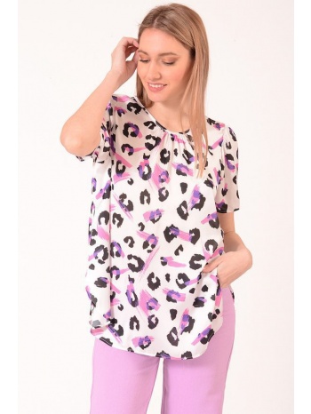μπλουζα κοντομανικη animal ροζ ροζ σε προσφορά