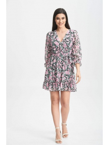 φορεμα εμπριμε floral εμπριμέ μαύρο σε προσφορά