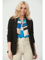 σακακι με σουρα μαυρο μαύρο