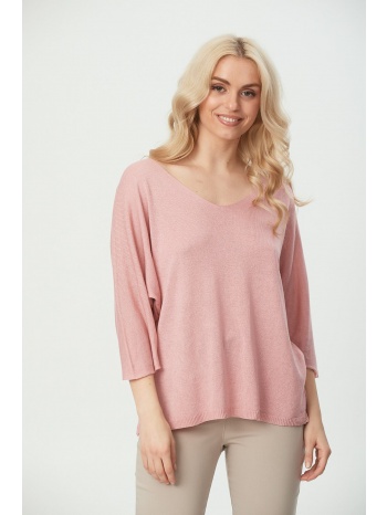 μπλουζα πλεκτη ροζ ρόζ σε προσφορά