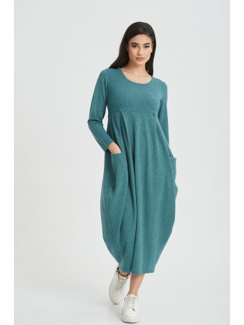 φορεμα με πιετες μέντα σε προσφορά