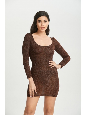 φορεμα κοντο lurex μπρονζε μπρονζέ σε προσφορά