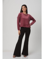 μπλουζα βελουτε με ...