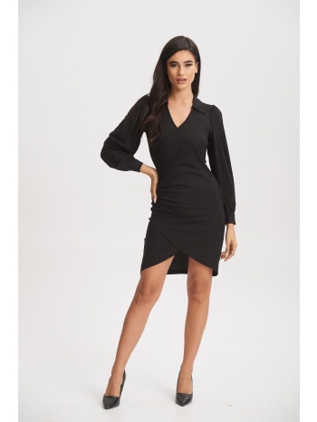 φορεμα ριπ κρουαζε με γιακα μαύρο σε προσφορά